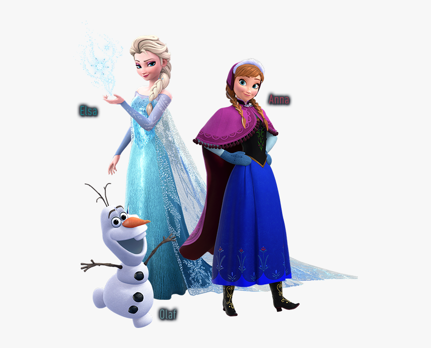 Frozen Characters Png - Kingdom Hearts 3 Frozen Elsa, Transparent Png, Free Download