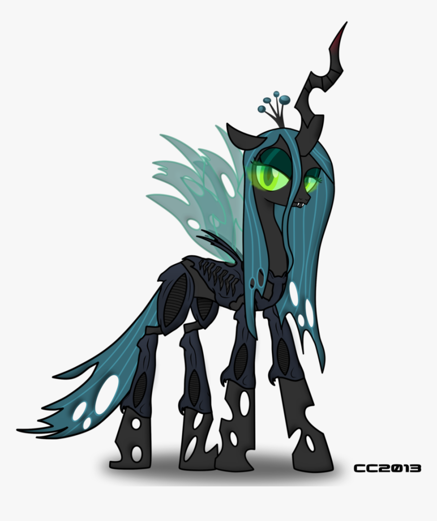 Alien , Armor, Artist - Queen Chrysalis My Little Pony, HD Png Download, Free Download