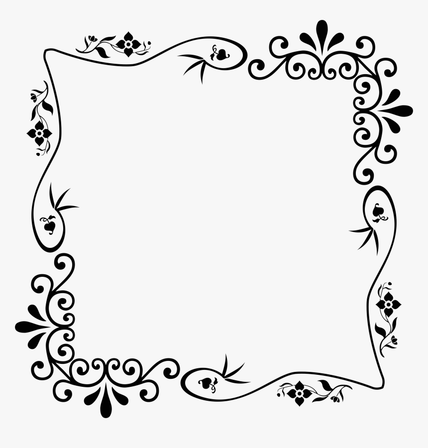 Vintage Border Png Download - Old Fashioned Frame Border, Transparent Png, Free Download