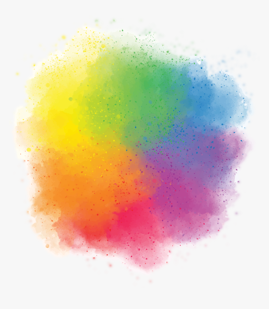 Holi Color Background Png Clipart - Holi Background Hd Png, Transparent Png, Free Download