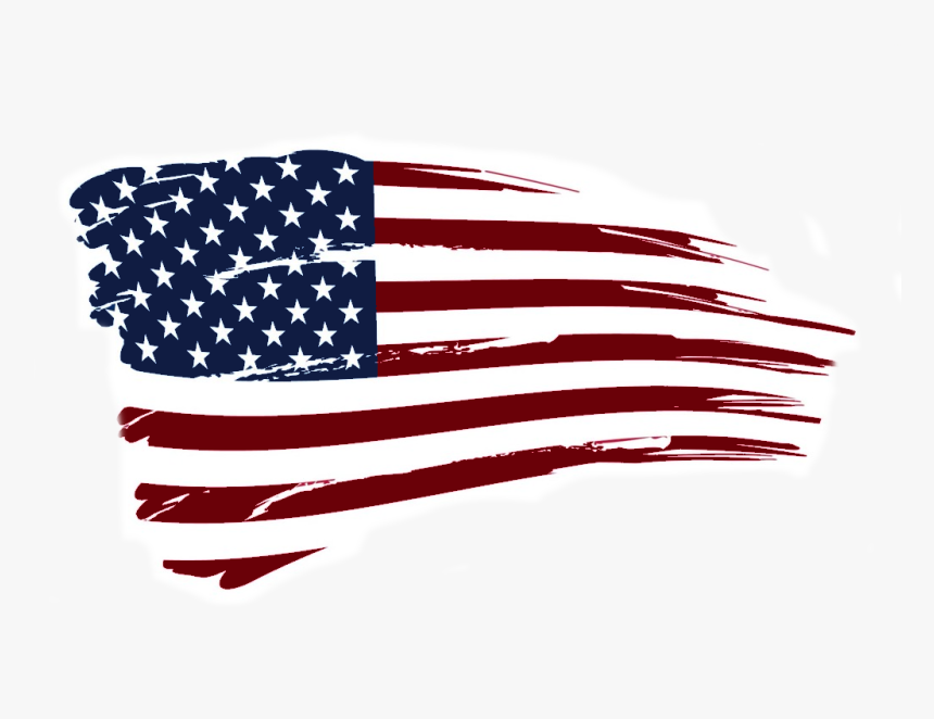 American Flag No Background - Transparent Background American Flag Png, Png Download, Free Download