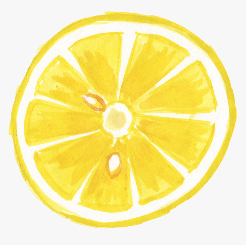 Lemon Download Png Image - Watercolor Lemon Slice Png, Transparent Png, Free Download