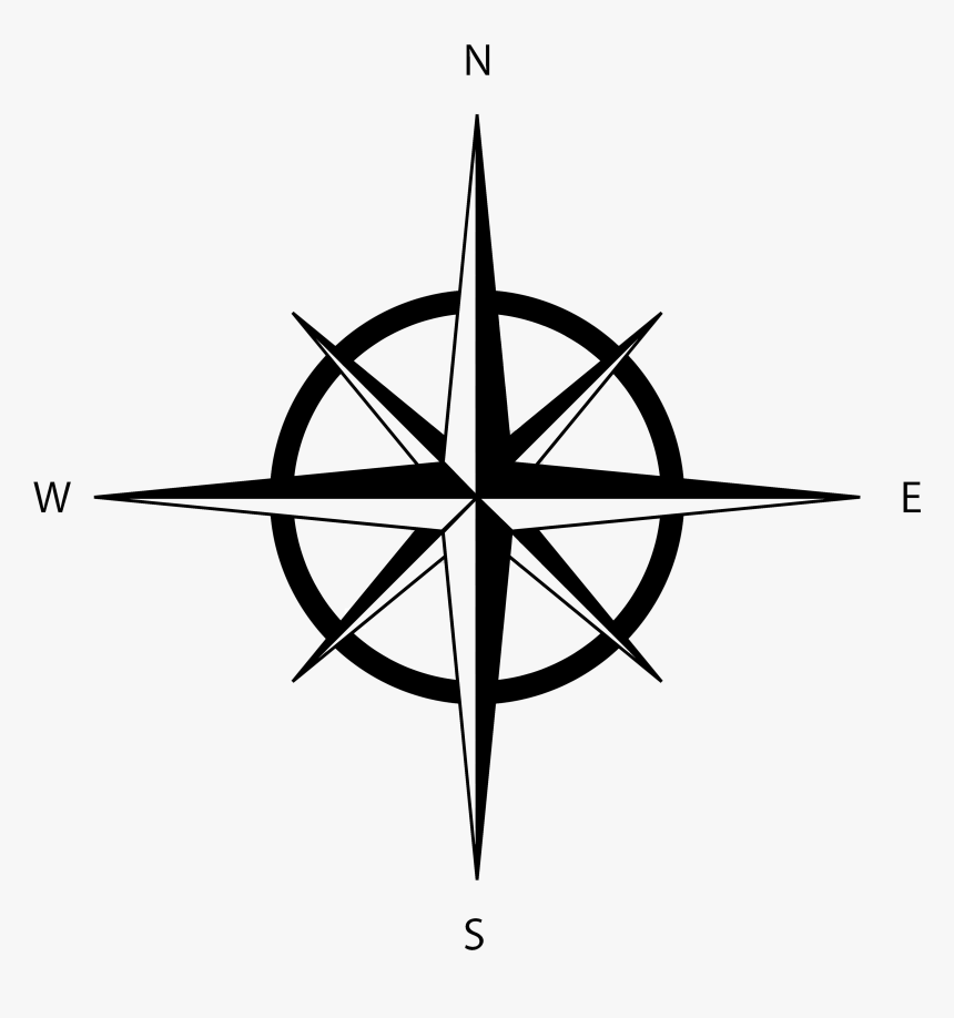 Transparent Compass Clipart Png - Transparent Background Compass Clipart, Png Download, Free Download