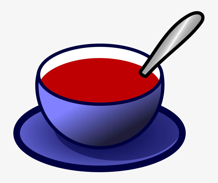 Transparent Tomato - Cartoon Chicken Broth Soup, HD Png Download, Free Download