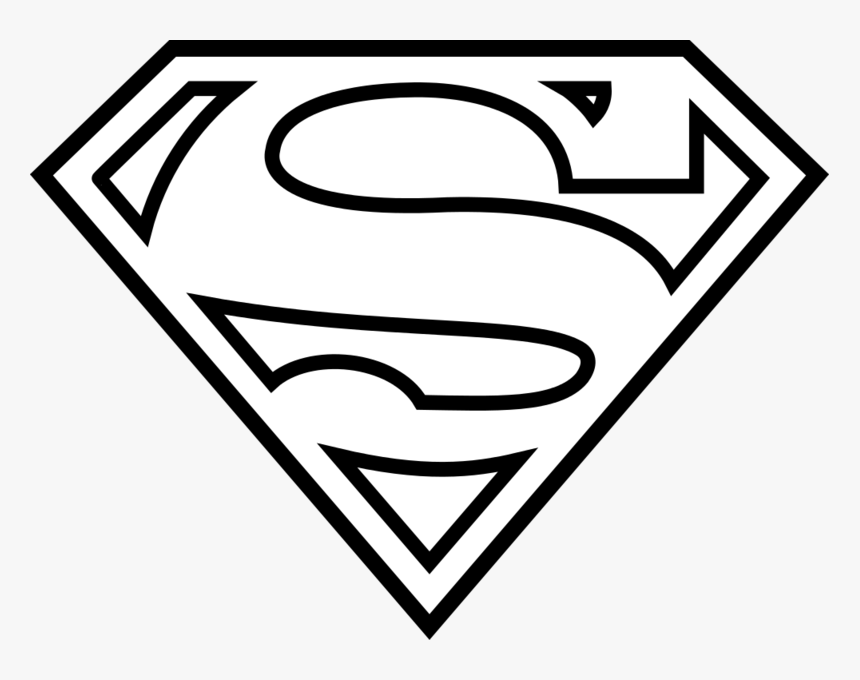 Black And White Download Autism Svg Superman - Black And White Superman Sign, HD Png Download, Free Download