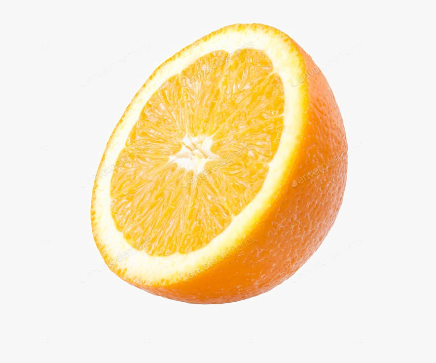 Transparent Orange Slices Clipart - Half Orange Png, Png Download, Free Download