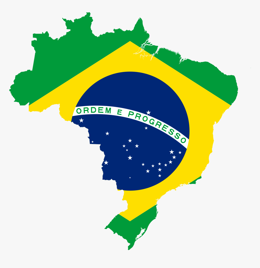 Brazil Map, HD Png Download, Free Download