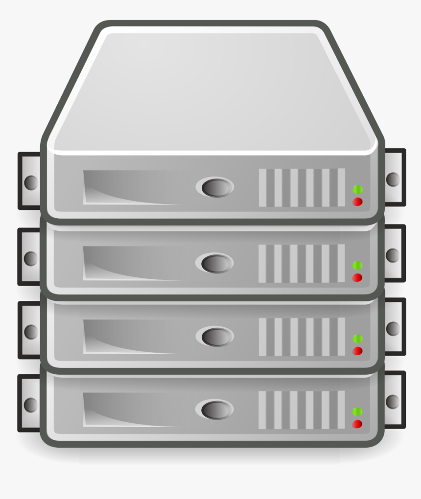 Server Multiple Icons - Blade Server Icon Png, Transparent Png, Free Download