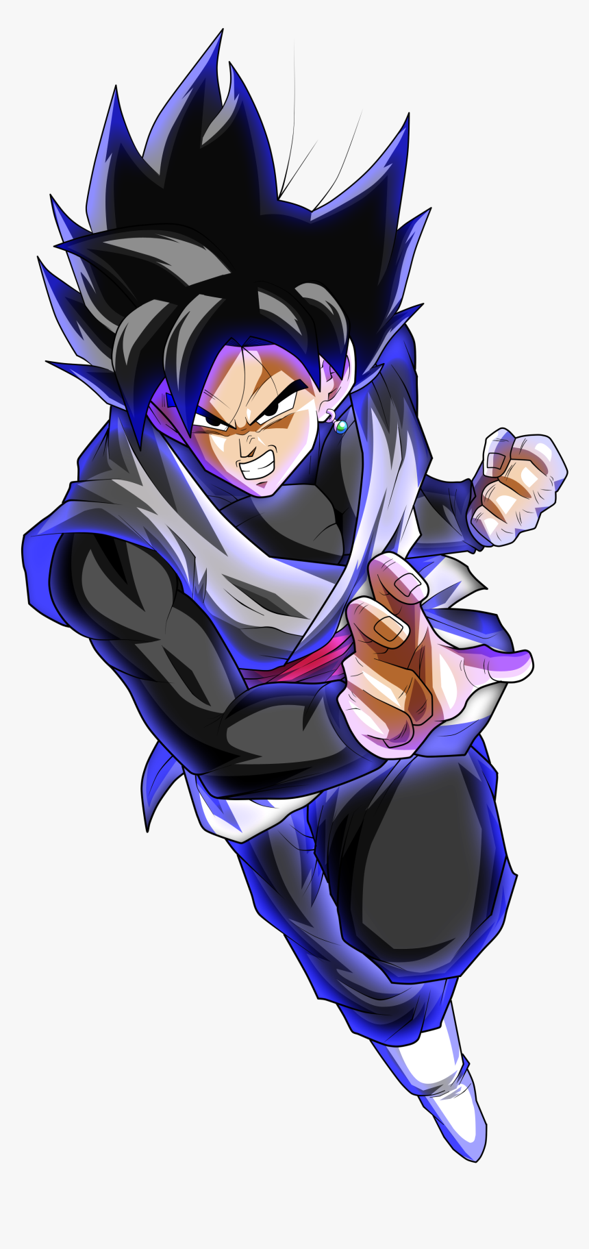 Black / Black Goku By Vegetto26, HD Png Download, Free Download