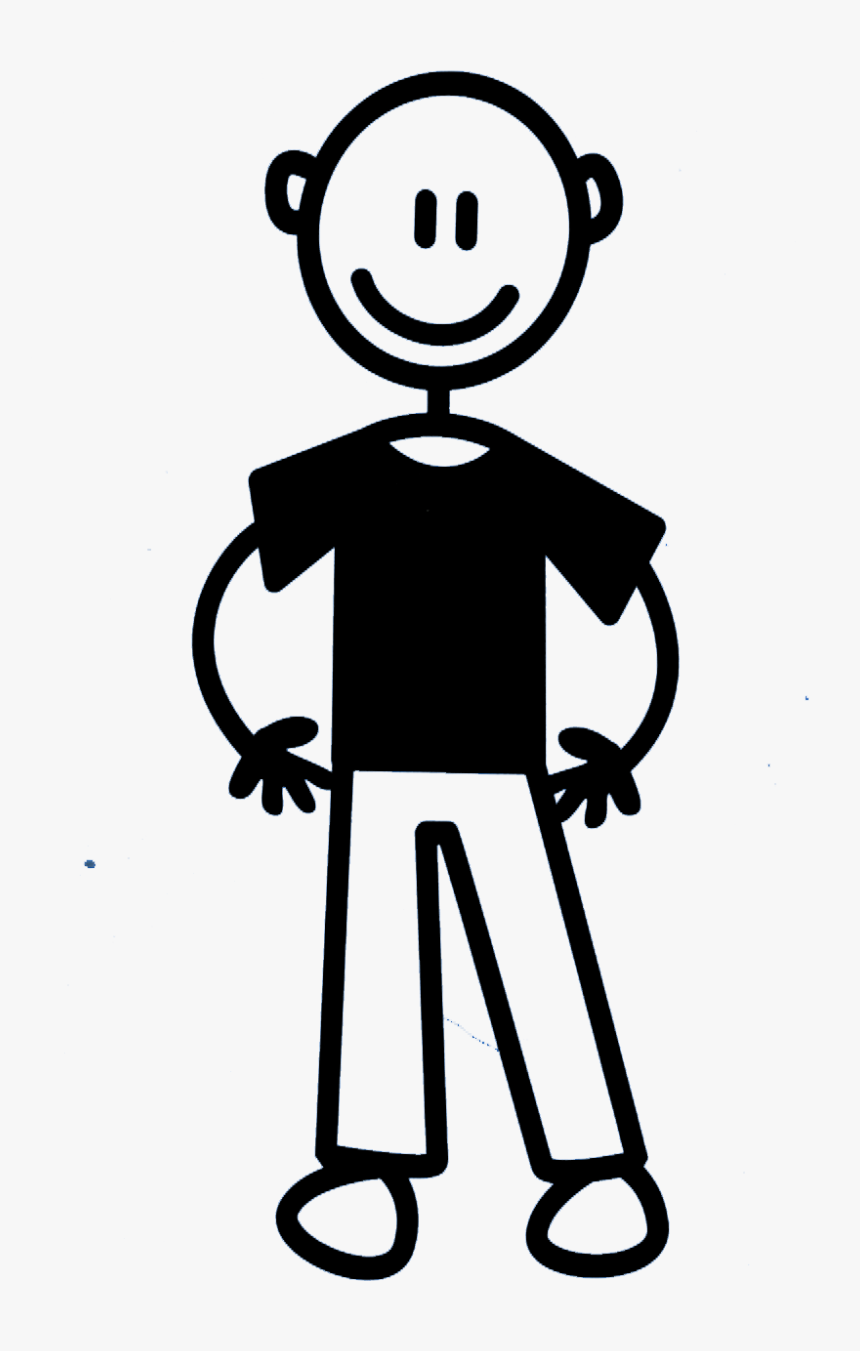 Boneco De Palito Com Barba Clipart , Png Download - Boneco Palito, Transparent Png, Free Download