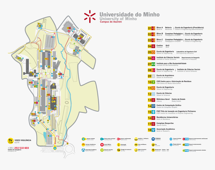 Universidade Do Minho Azurem, HD Png Download, Free Download