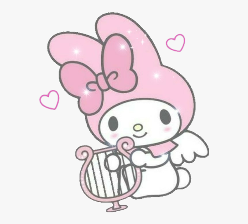 My Melody, Angel, And Png Image - Aesthetic Hello Kitty Png, Transparent Png, Free Download