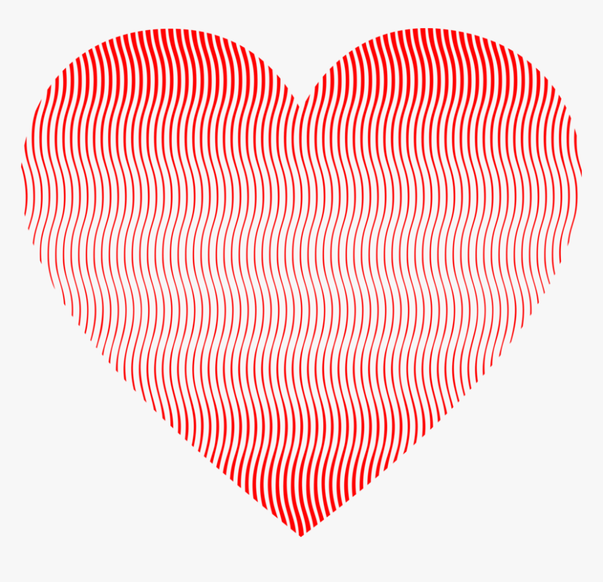 Transparent Wavy Lines Png - Heart, Png Download, Free Download