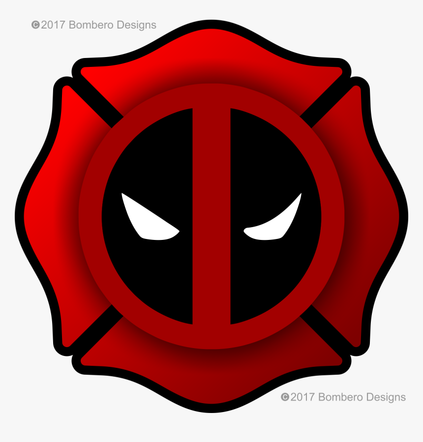 Transparent Deadpool Chibi Png - Deadpool Maltese Cross, Png Download, Free Download