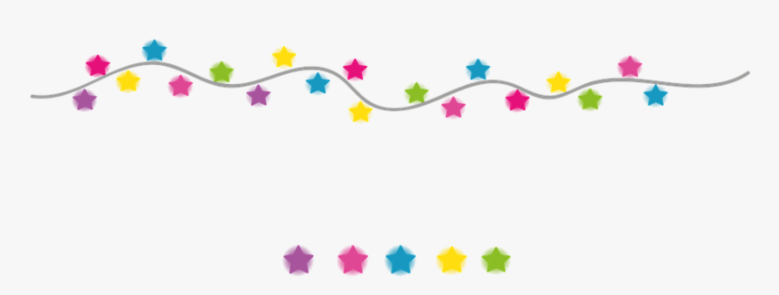 Garland, Estrella, Las Luces, Navidad, Xmas, Invierno - Girlande Clipart, HD Png Download, Free Download