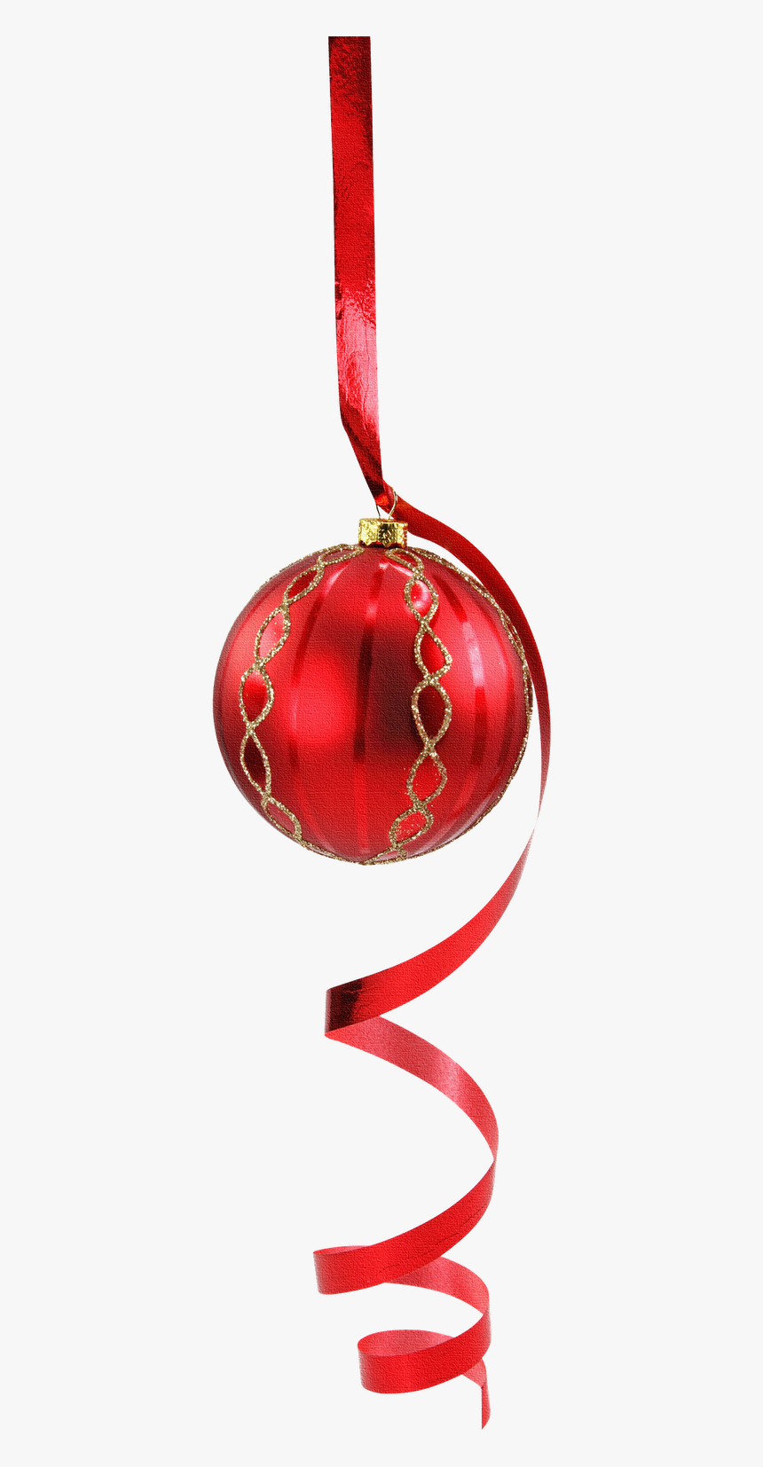 Adornos Navideños Rojos Png, Transparent Png, Free Download