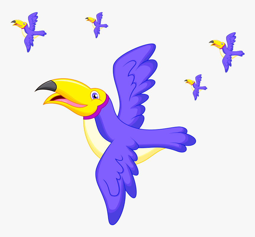 Transparent Bird In Flight Clipart - Kids Background Png, Png Download, Free Download
