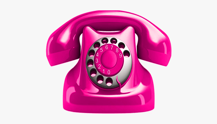 Pink Telephone Transparent Image - Quel Est Ton Numero De Telephone, HD Png Download, Free Download