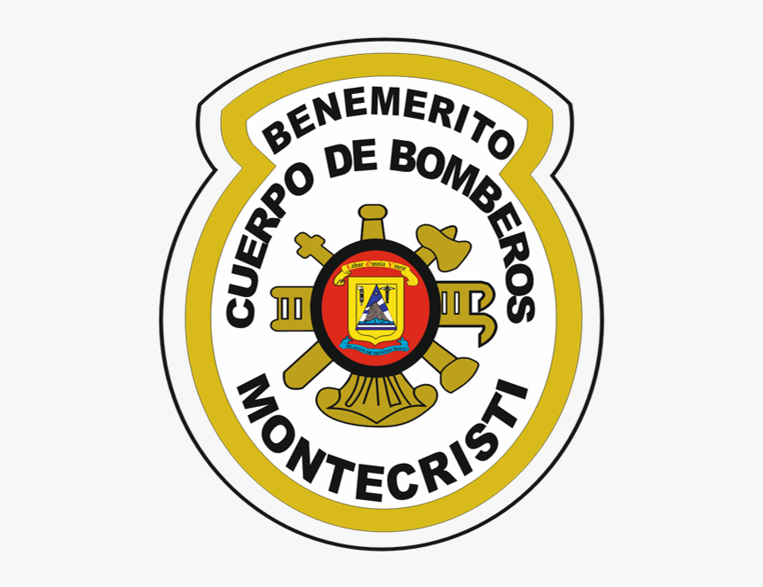 Cuerpo De Bomberos Montecristi - Emblem, HD Png Download, Free Download