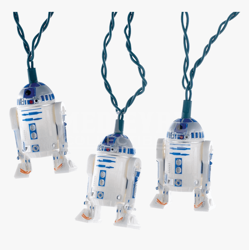 Transparent Luces De Navidad Png - R2-d2, Png Download, Free Download