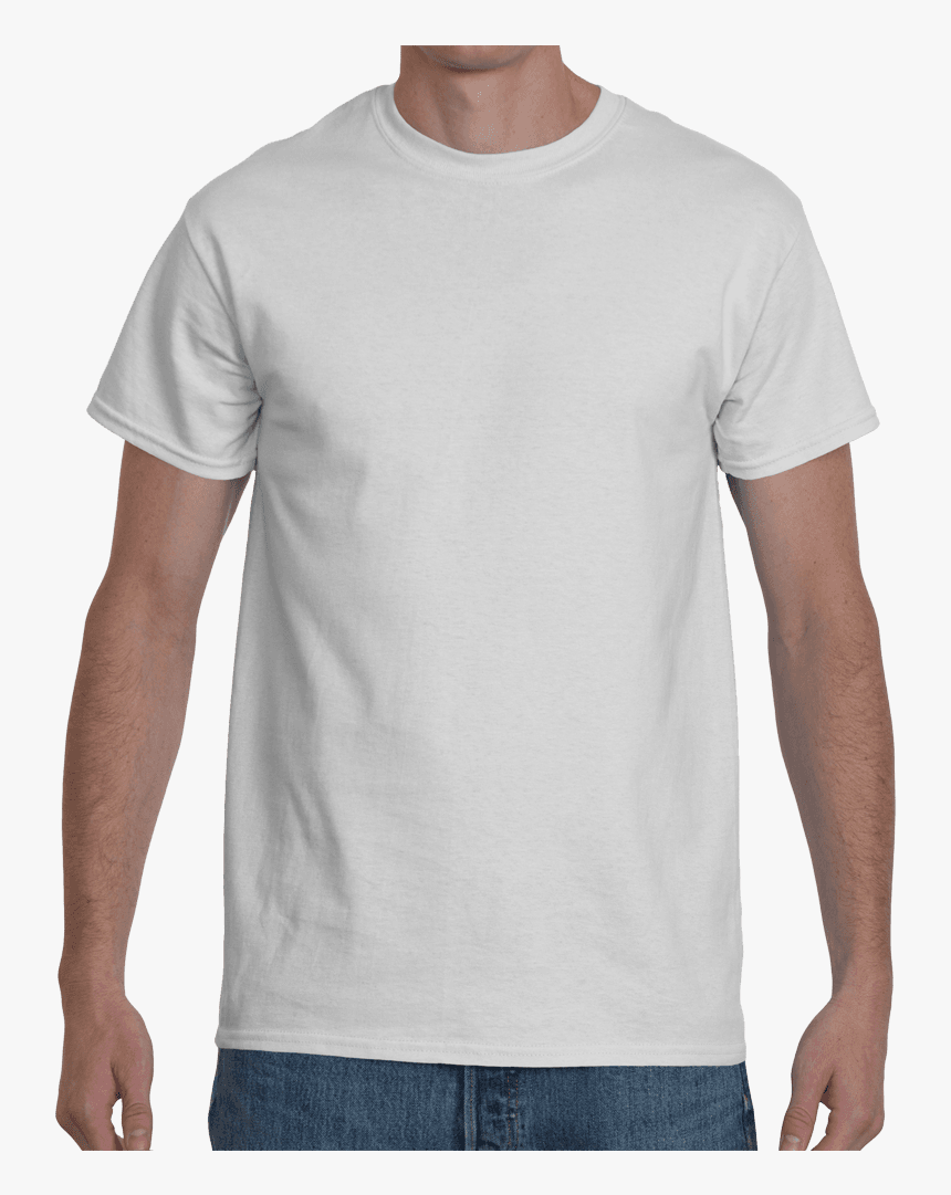 White Clear T Shirt Mockup, HD Png Download, Free Download