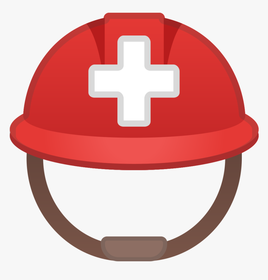 Rescue Workers Helmet Icon - Firefighter Hat Emoji, HD Png Download, Free Download