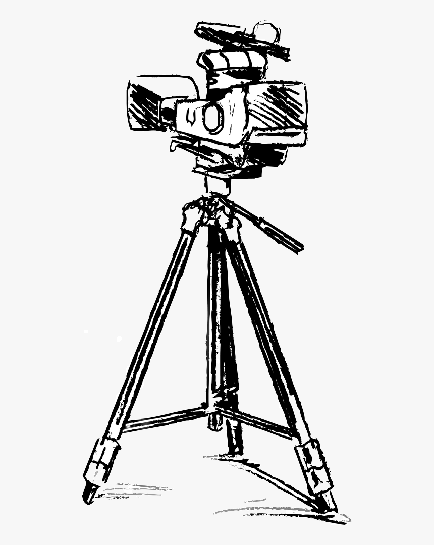 Video Camera Drawing Png, Transparent Png, Free Download