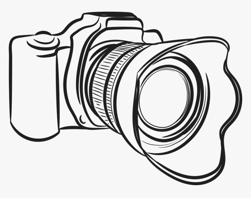 Cámara, Figura, Lente, Símbolo, Elemento, Stand-alone - Digital Slr, HD Png Download, Free Download