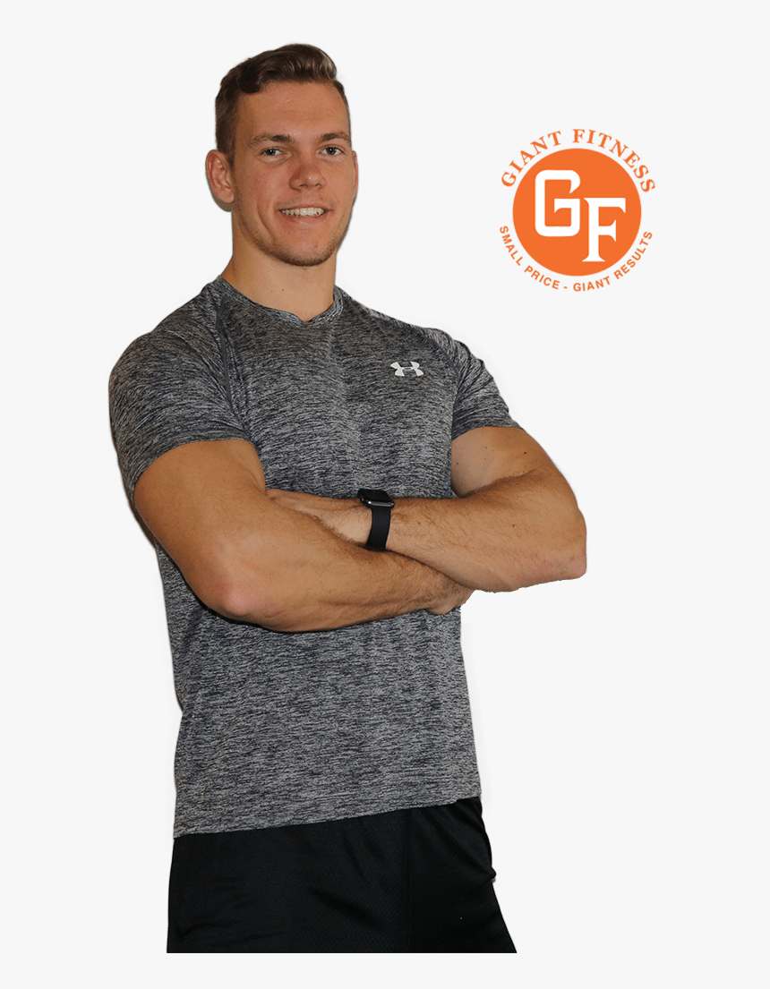 Giant Fitness Head Trainer Jesse Boubin - Standing, HD Png Download, Free Download
