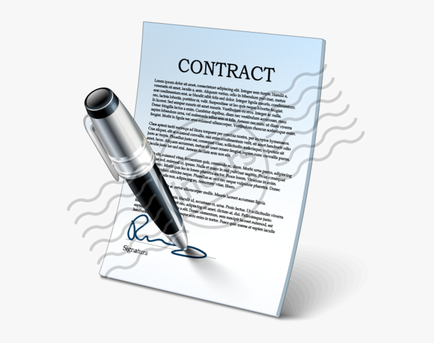 Clip Art Contract Clip Art - Contract Clipart Png, Transparent Png, Free Download