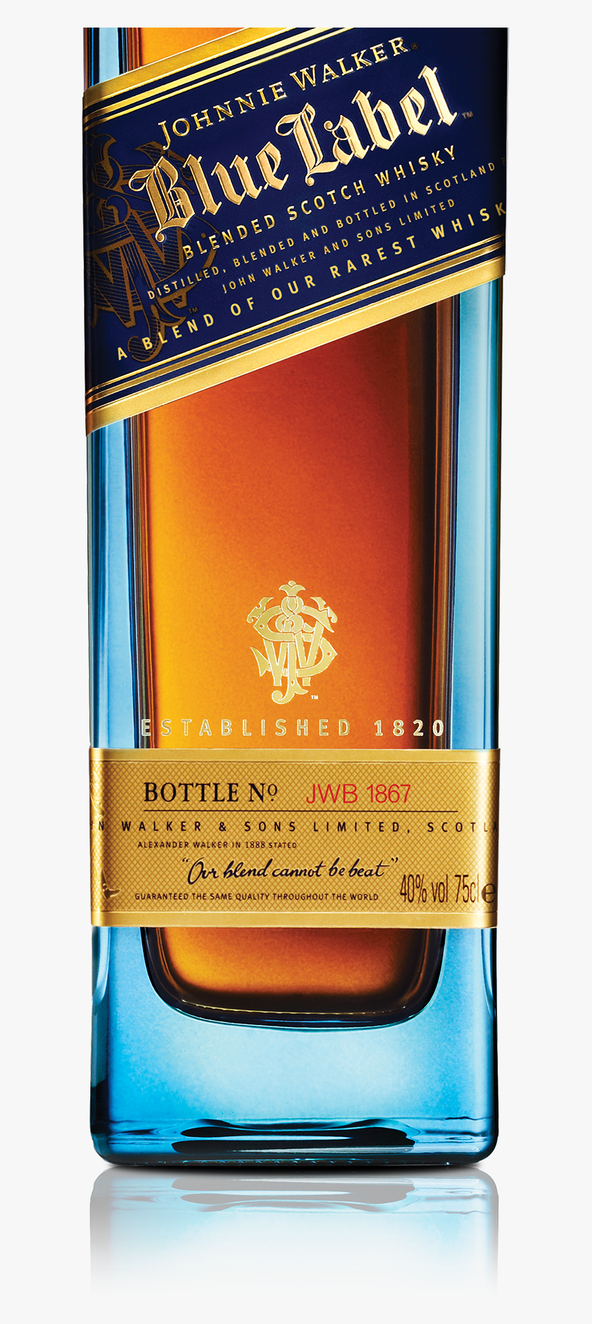 Big Bottle Of Johnnie Walker Blue Label, HD Png Download, Free Download