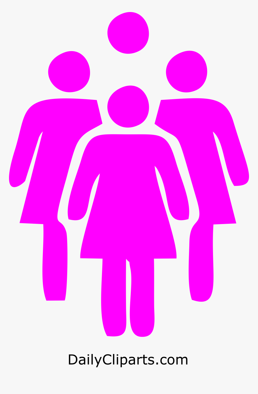 Group Of Women Standing Together Icon - Transparent Women Icon Png, Png Download, Free Download