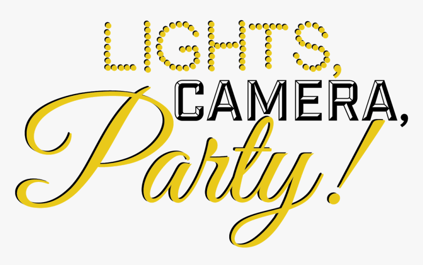 Lights Camera Party, HD Png Download, Free Download