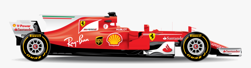 Coche De Formula Uno Ferrari , Png Download - Formula 1 Teams 2017, Transparent Png, Free Download