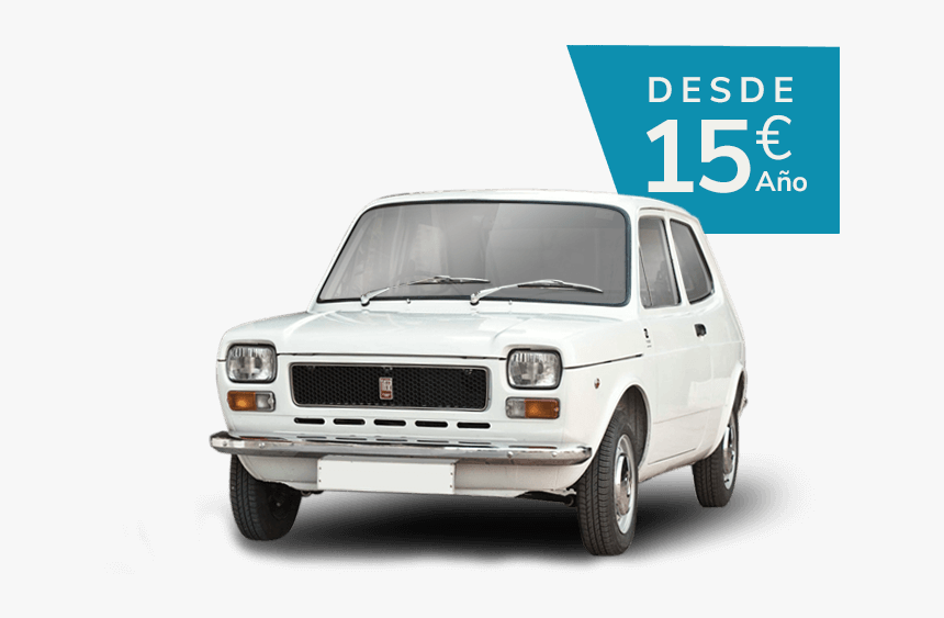 Seguro Coche Clasico Online - Fiat 127, HD Png Download, Free Download