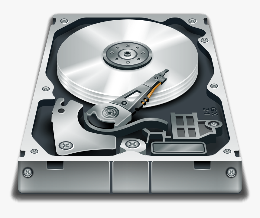 Hard Drive Illustration - Hard Drive Transparent Background, HD Png Download, Free Download