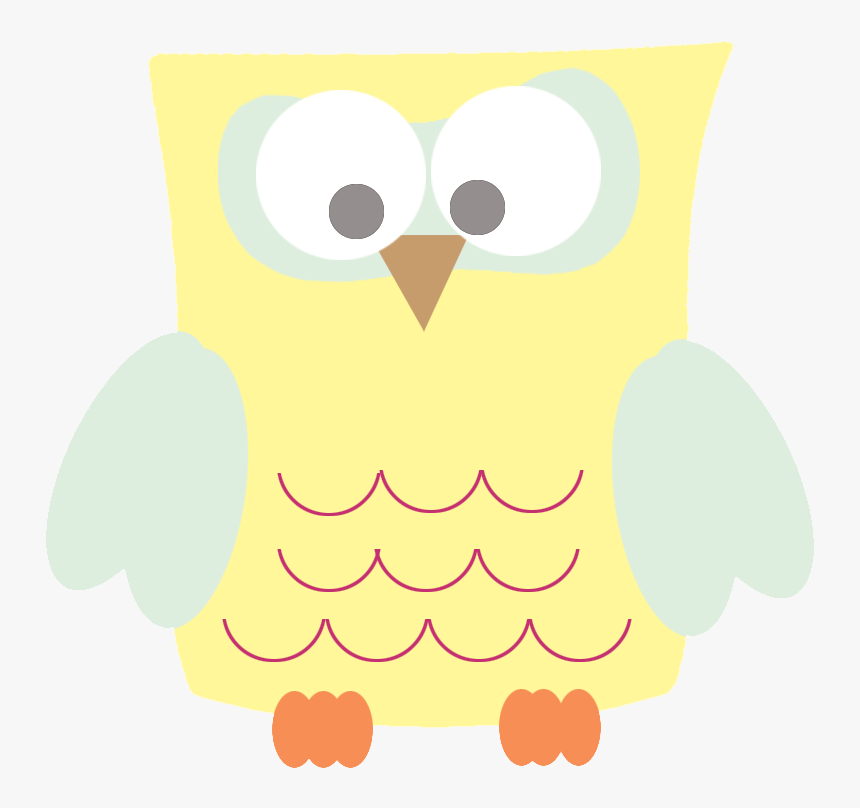 Clip Art Cool Drawings Com Image Files Yellow Square - Square Owl, HD Png Download, Free Download