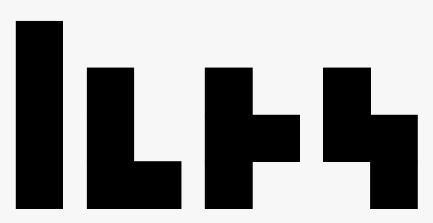 Transparent Tetris Blocks Png - Tetris Blocks Black And White, Png Download, Free Download