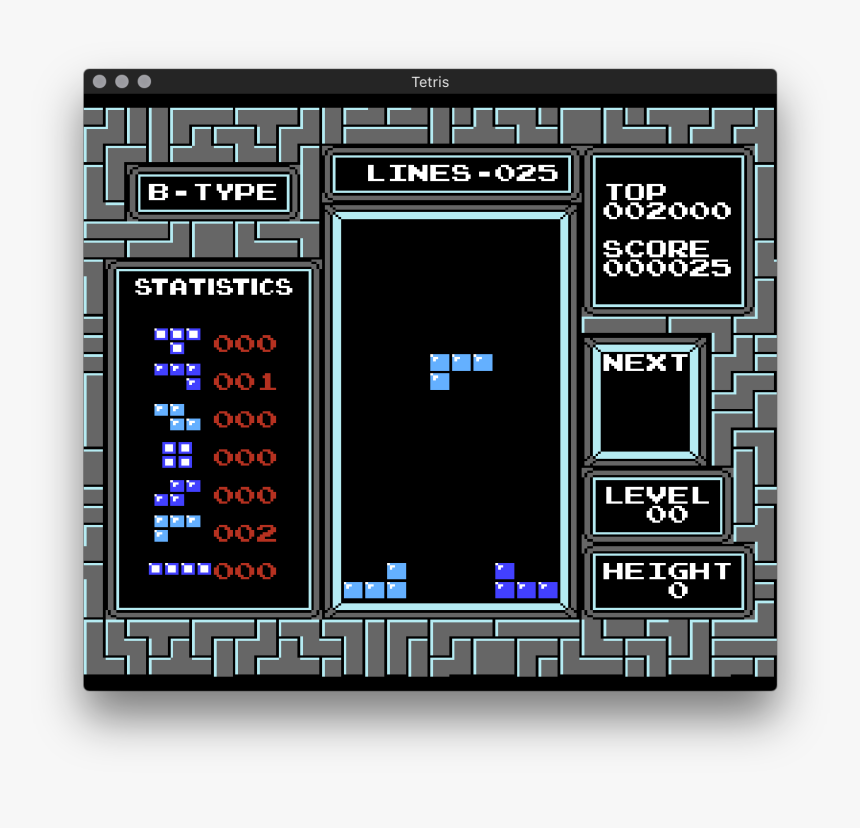 Tetris Nes Level 19, HD Png Download, Free Download