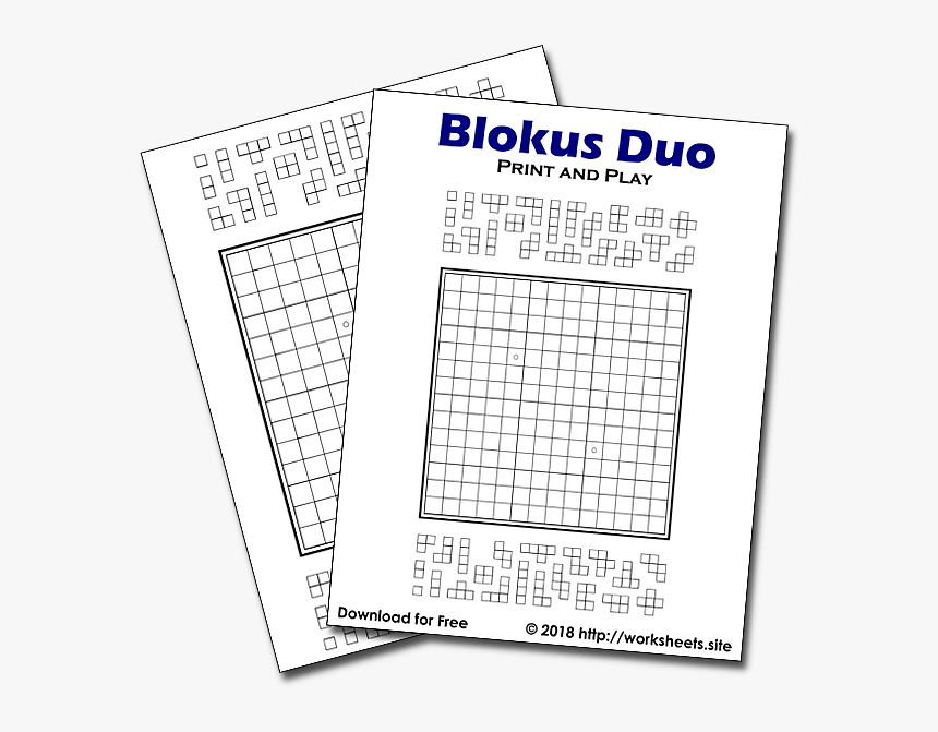 Printable Blokus, HD Png Download, Free Download