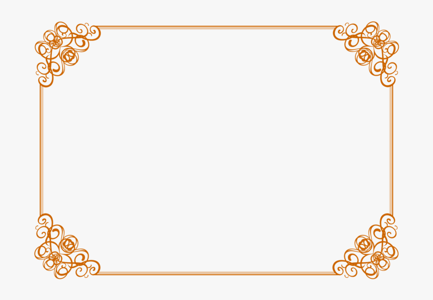 Transparent Certificate Template Png - Borders For Certificate Of Recognition, Png Download, Free Download