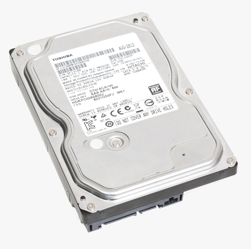 Hard Disc Png - Disco Duro 1tb Toshiba, Transparent Png, Free Download