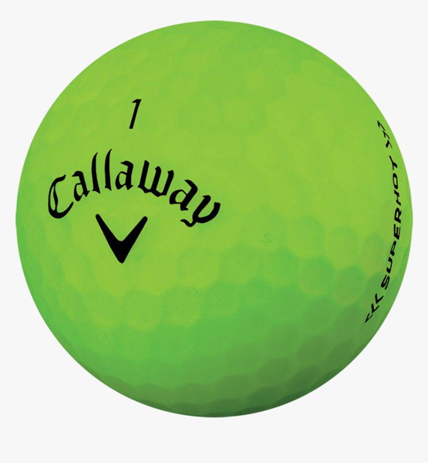 Superhot Bold Matte Green 15-pack Golf Balls - Callaway Matte Golf Balls, HD Png Download, Free Download