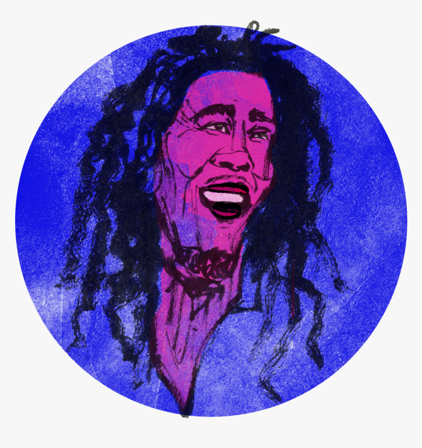 Bob Marley, Commissioned For An Aj Article - Visual Arts, HD Png Download, Free Download