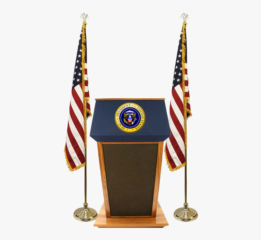 Presidential Stickers Messages Sticker-5 - Presidential Podium Png, Transparent Png, Free Download