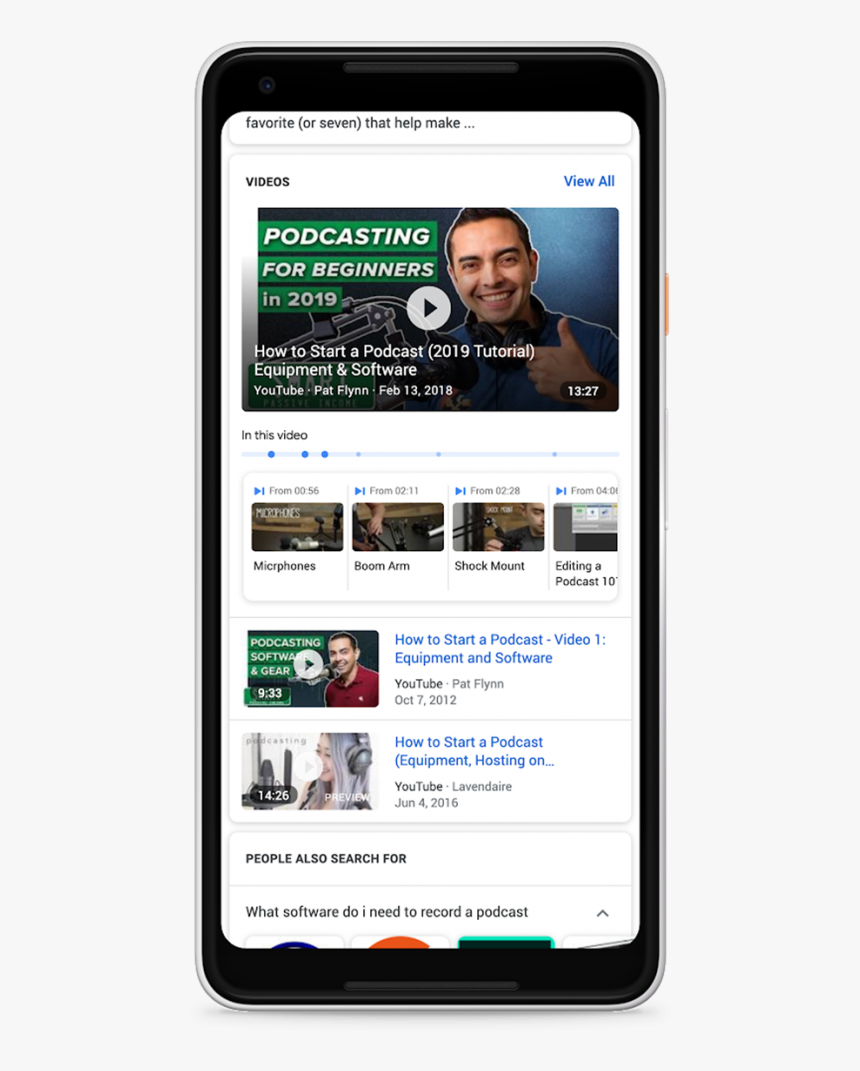 Find Key Moments In Youtube Videos Via Google Search, HD Png Download, Free Download