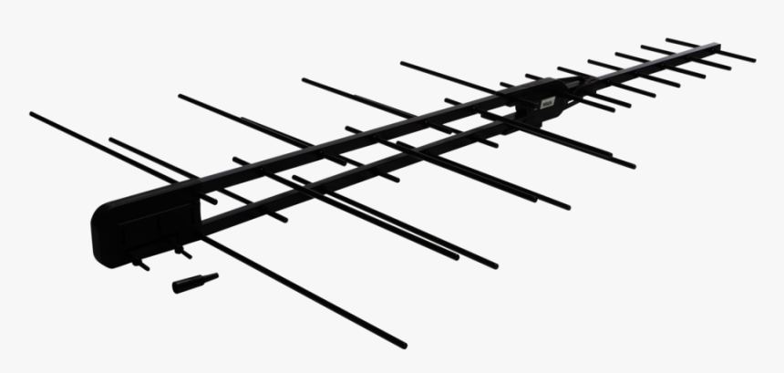 Transparent Black Arrow Png - Television Antenna, Png Download, Free Download