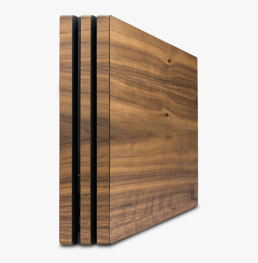 The Balolo Playstation 4 Pro Walnut Wood Covers Is - Plywood, HD Png Download, Free Download