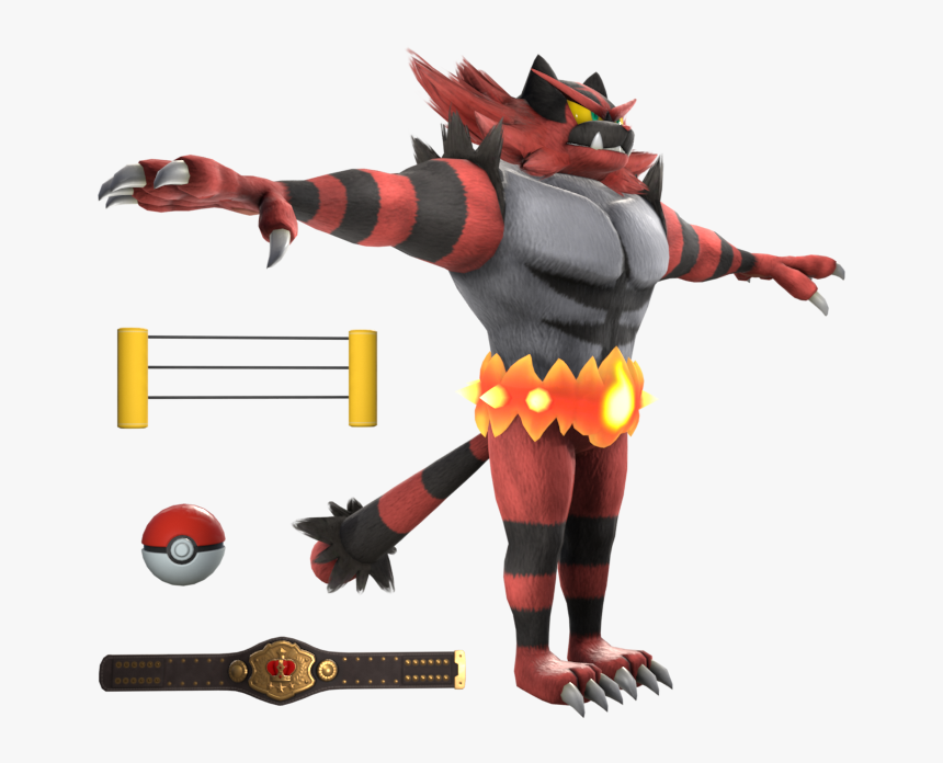 Download Zip Archive - Super Smash Bros Ultimate Incineroar, HD Png Download, Free Download