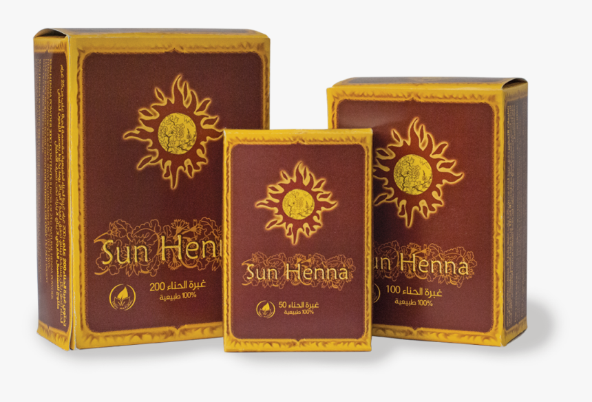 Sun Henna Powder 50, 100, - Henna, HD Png Download, Free Download